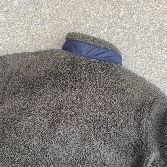 Uniqlo Windproof Outer Fleece Jacket (Olive) UNISEX Large - Picture 8 of 16